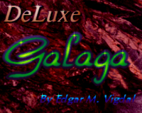 Deluxe Galaga Amiga  box art